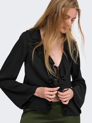 ONLY Bluse 'ONLVinni' in Schwarz
