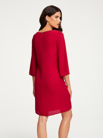 Robe de cocktail heine en rouge