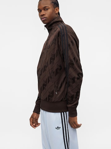 ADIDAS ORIGINALS - Sudadera con cremallera 'Firebird' en marrón