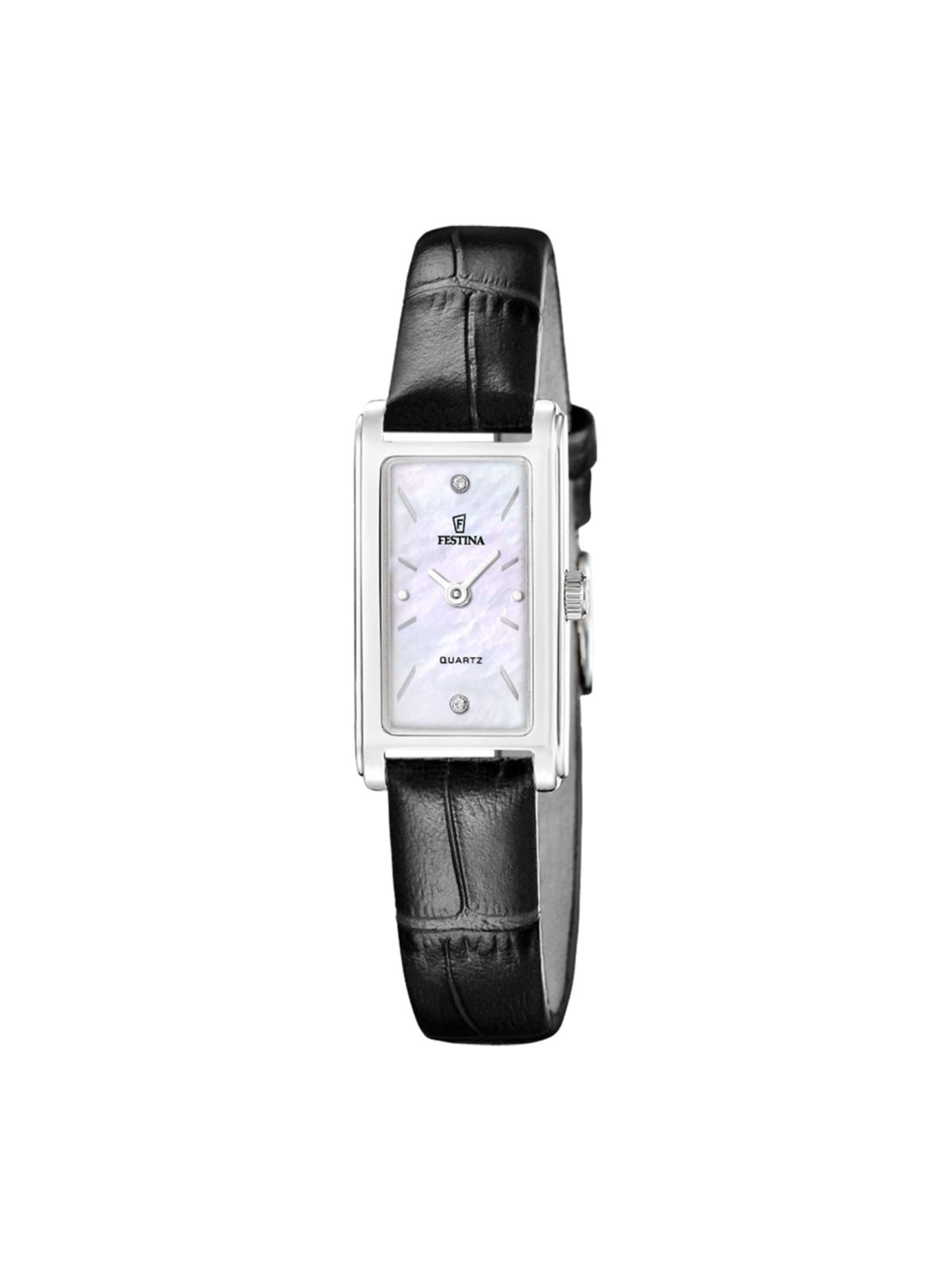 FESTINA Analog watch in Black: front