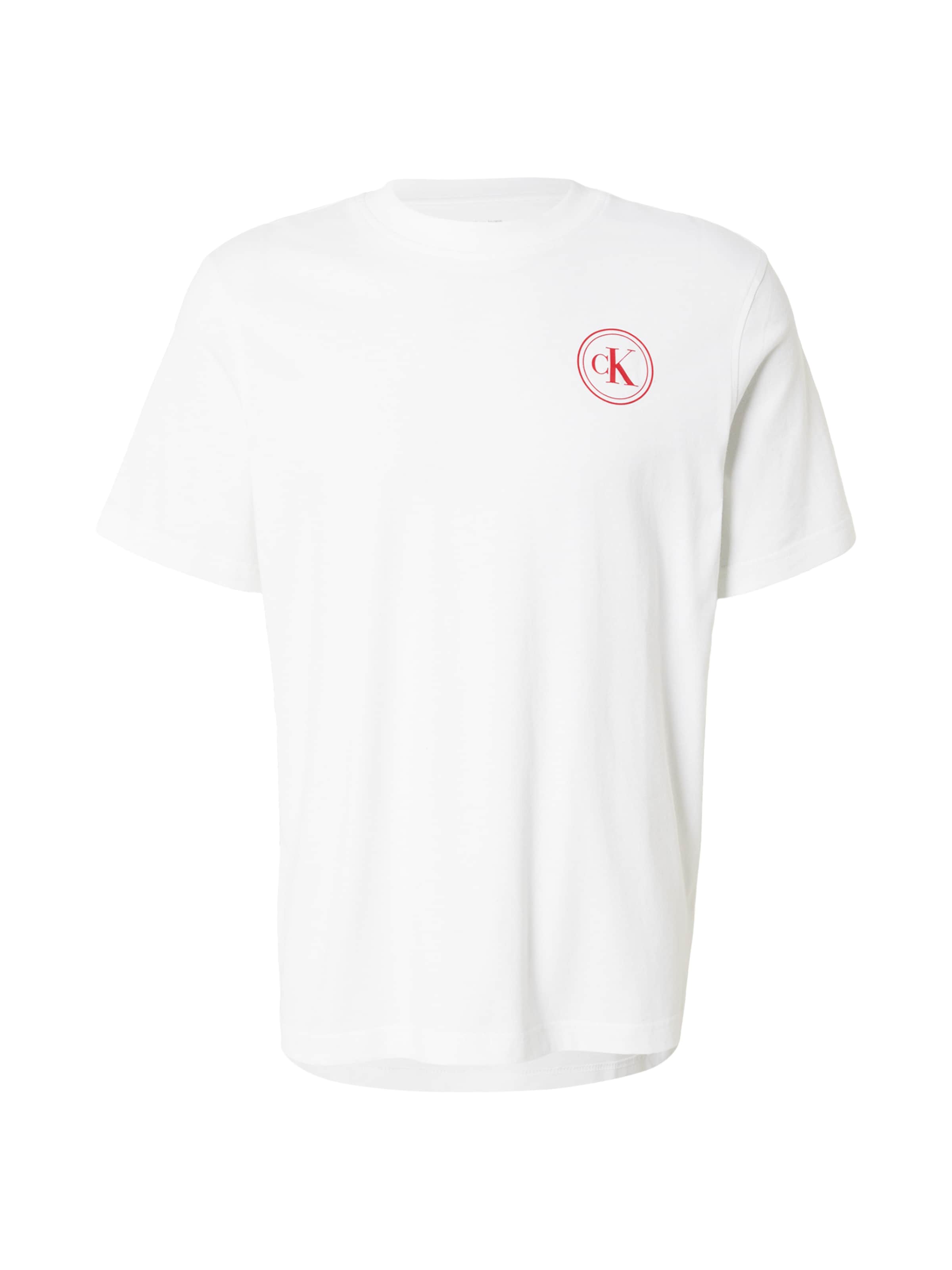 Calvin Klein Jeans Shirt in White: front