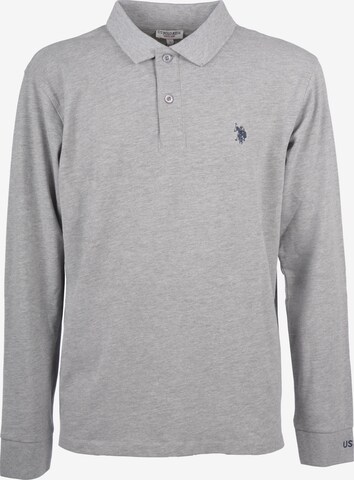 Maglietta di U.S. POLO ASSN. in grigio: frontale