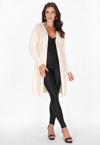 faina - Cárdigan en blanco