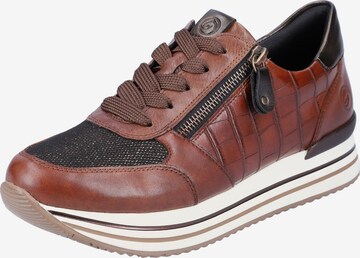 REMONTE Sneakers laag in Bruin: voorkant