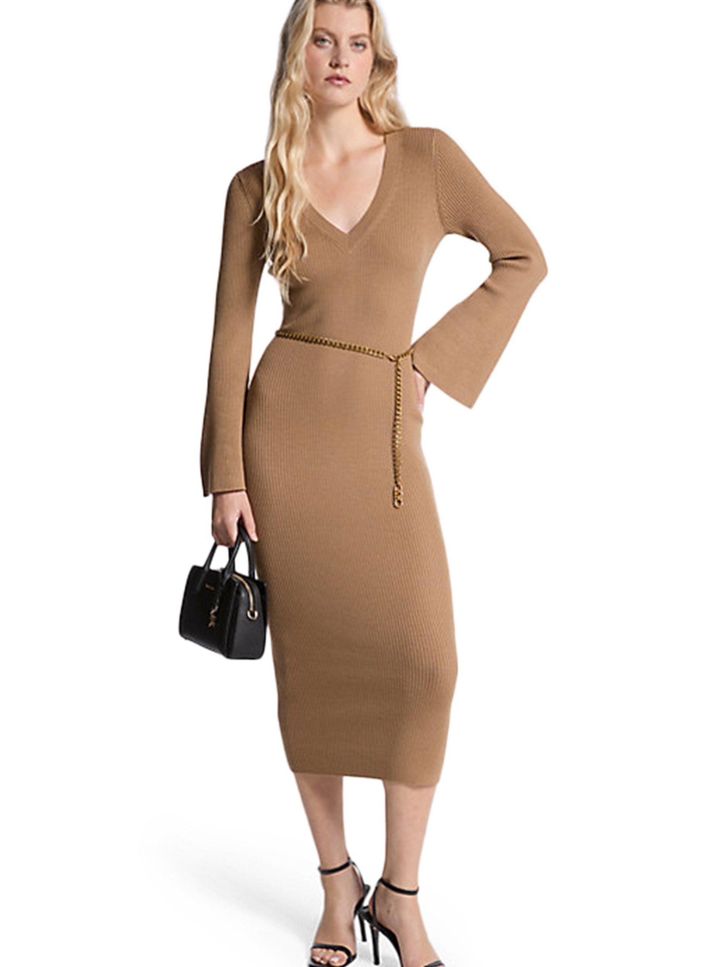Michael Kors Strickkleid 'ABITO'‌‌ in Beige