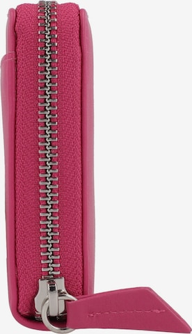 Braun Büffel Wallet in Pink