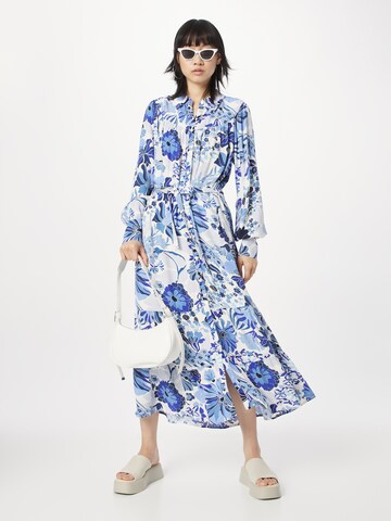 Fabienne Chapot Shirt Dress 'Noa' in Blue