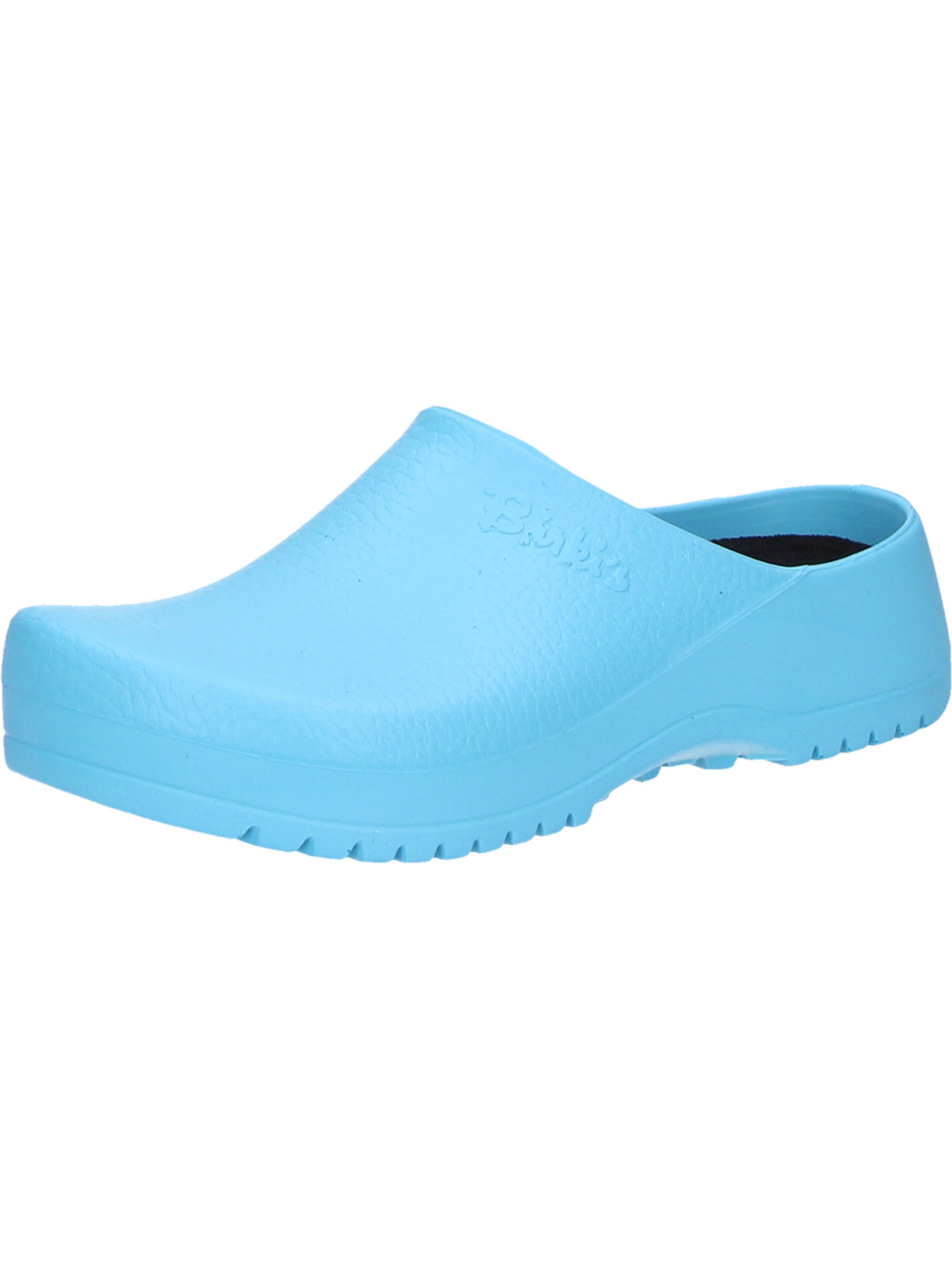 BIRKENSTOCK Clogs 'Super Birki' in Blue: front