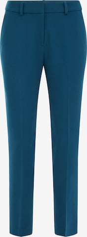 žalia WE Fashion Prigludęs Kelnės su kantu: priekis