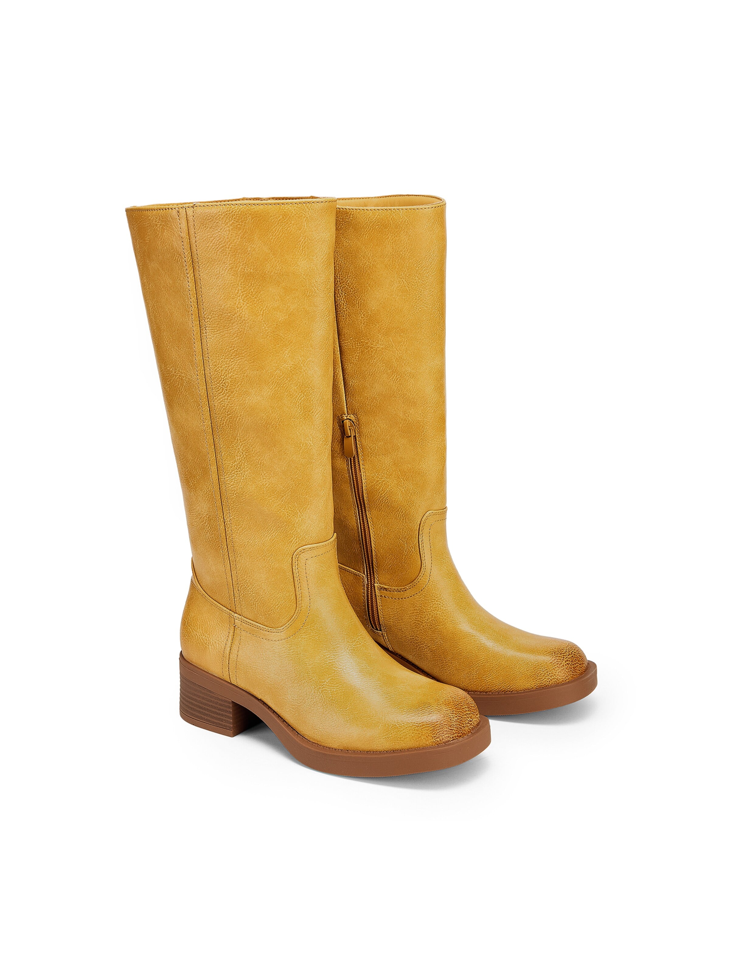 Dream Pairs Boots in Yellow