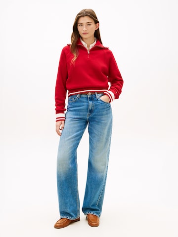 Pullover 'Varsity' di TOMMY HILFIGER in rosso