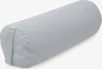 YOGISTAR.COM Pillow in Grey: front