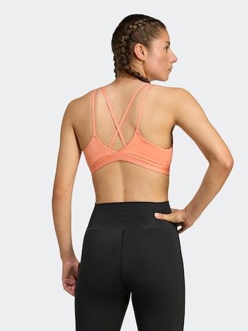 oranžinė ADIDAS PERFORMANCE Biustjė Sportinė liemenėlė 'ALL ME ESS'