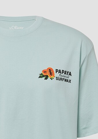 T-Shirt s.Oliver en vert