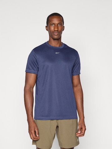 Reebok Funkční tričko 'ID TRAIN' – modrá: přední strana