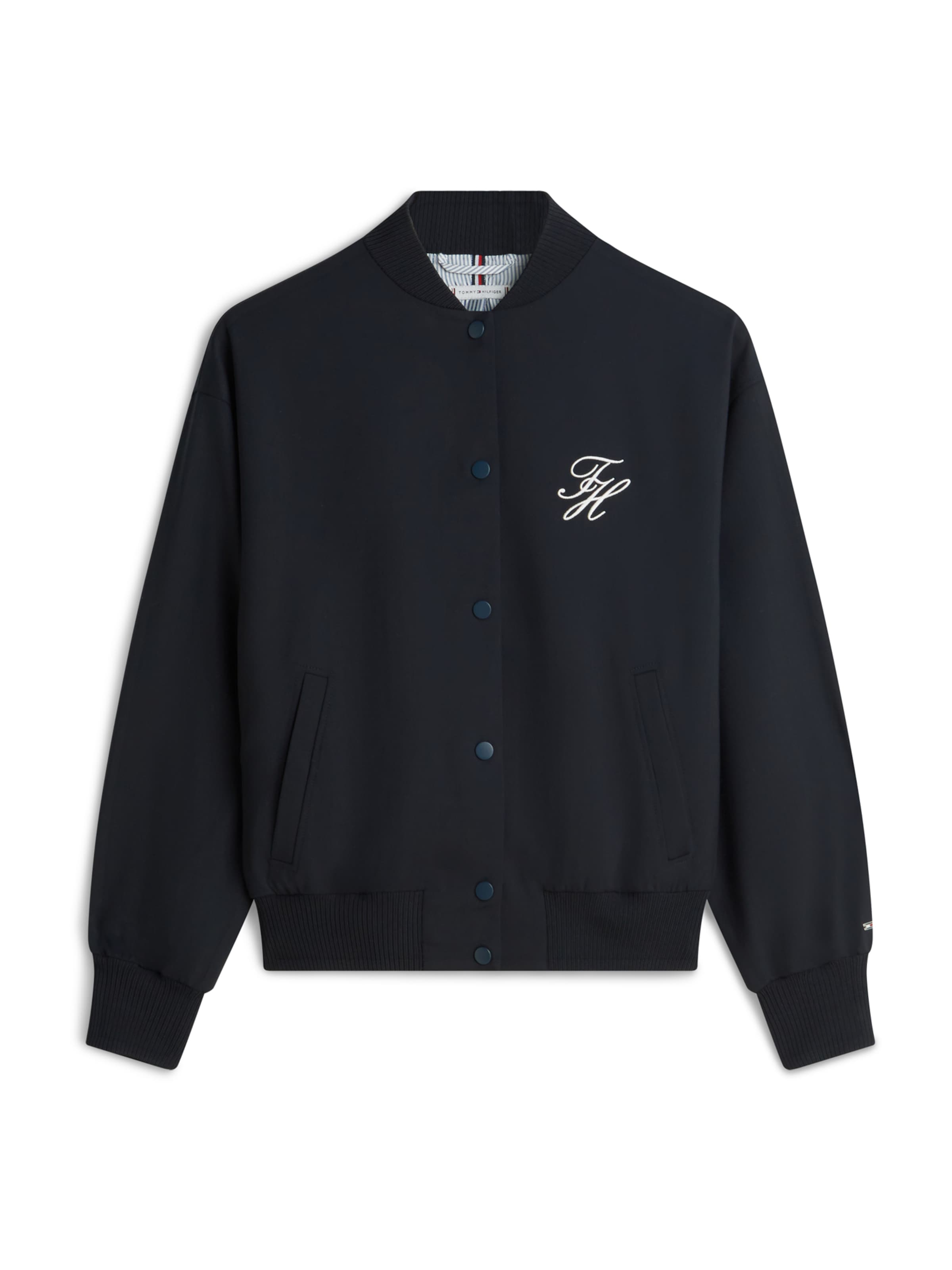 zils TOMMY HILFIGER Starpsezonu jaka: no priekšpuses