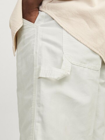 JACK & JONES Loose fit Cargo trousers in White