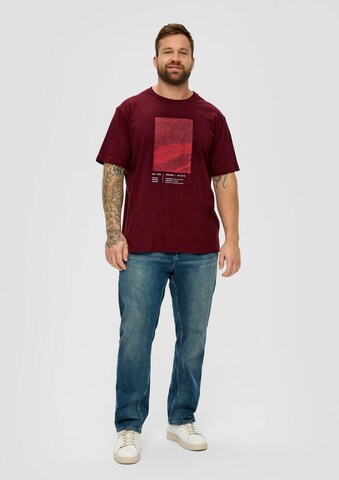 s.Oliver T-Shirt in Rot