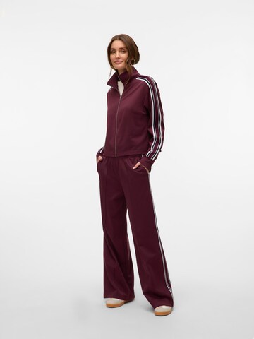 VERO MODA Loosefit Broek in Rood