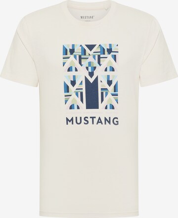 MUSTANG T-Shirt in Weiß: predná strana