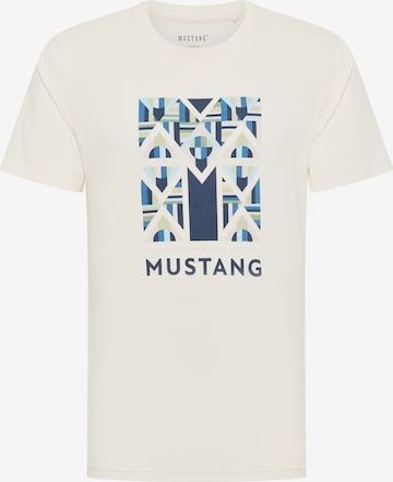 MUSTANG T-Shirt in Weiß: predná strana