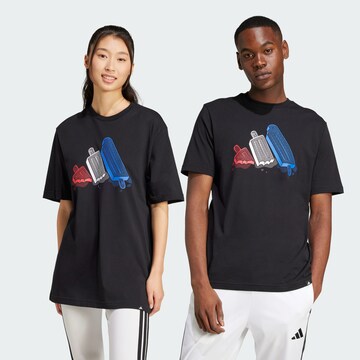 ADIDAS SPORTSWEAR - Camiseta funcional en negro: frente