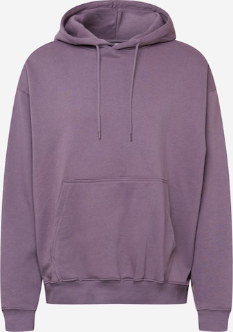 Sweat-shirt WEEKDAY en violet : devant