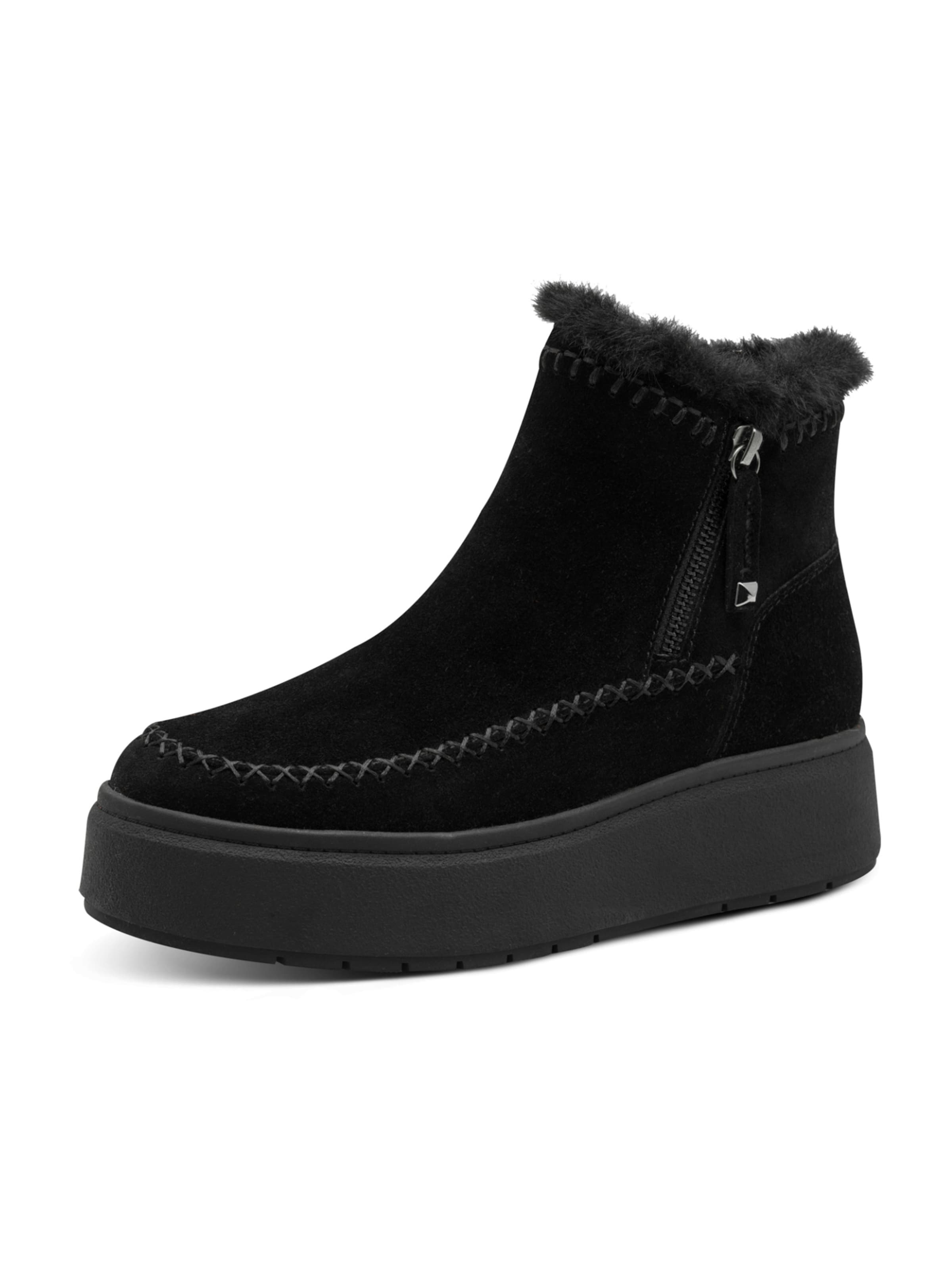 Tamaris Ankle Boots in Black: front
