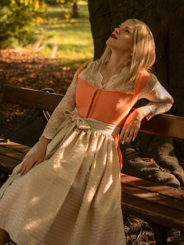 INNA.Trachten Dirndl 'Marille' in Orange