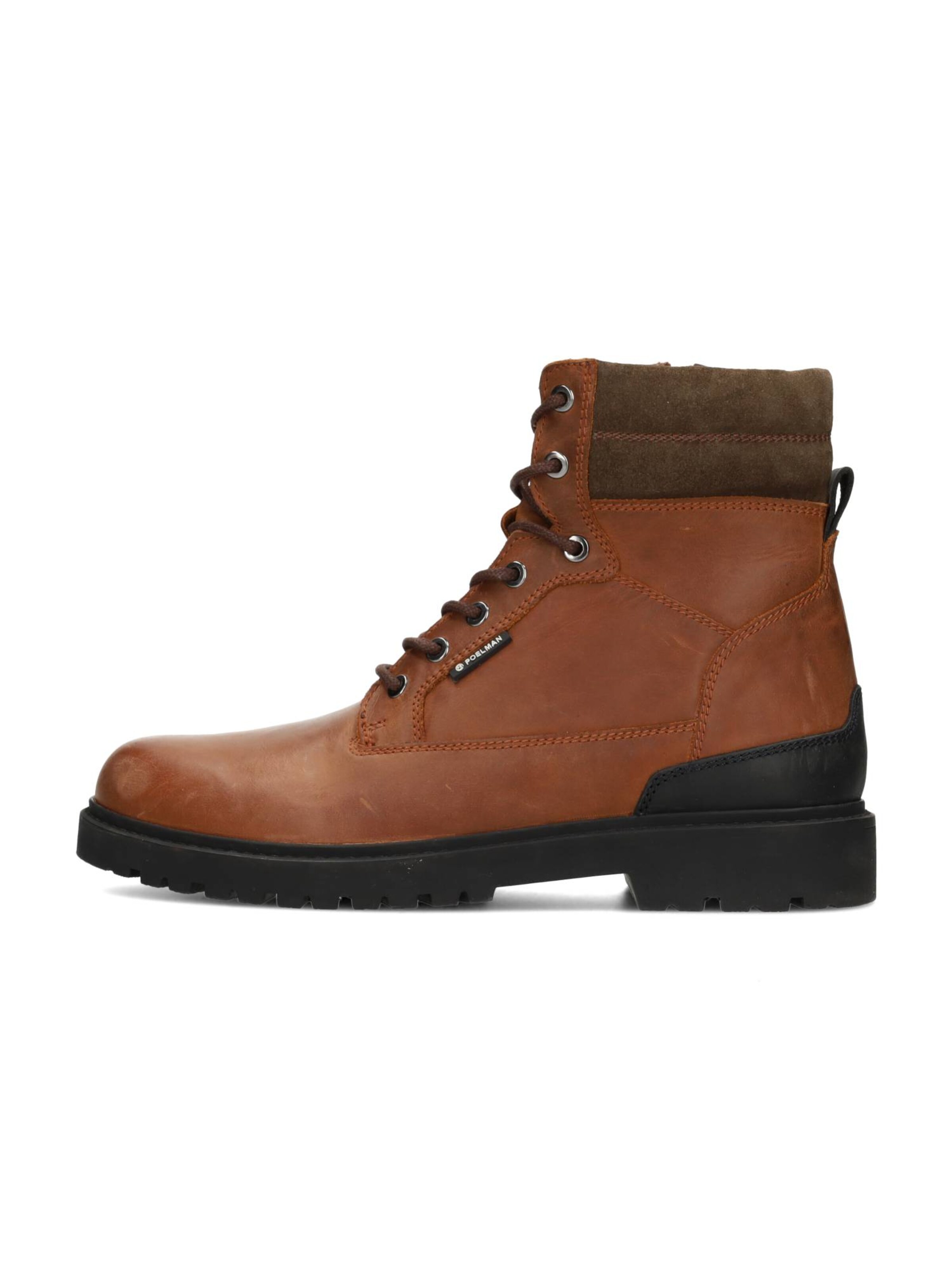 PS Poelman Lace-up boots 'TONI' in Brown: front