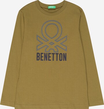 UNITED COLORS OF BENETTON Shirt in Green: front