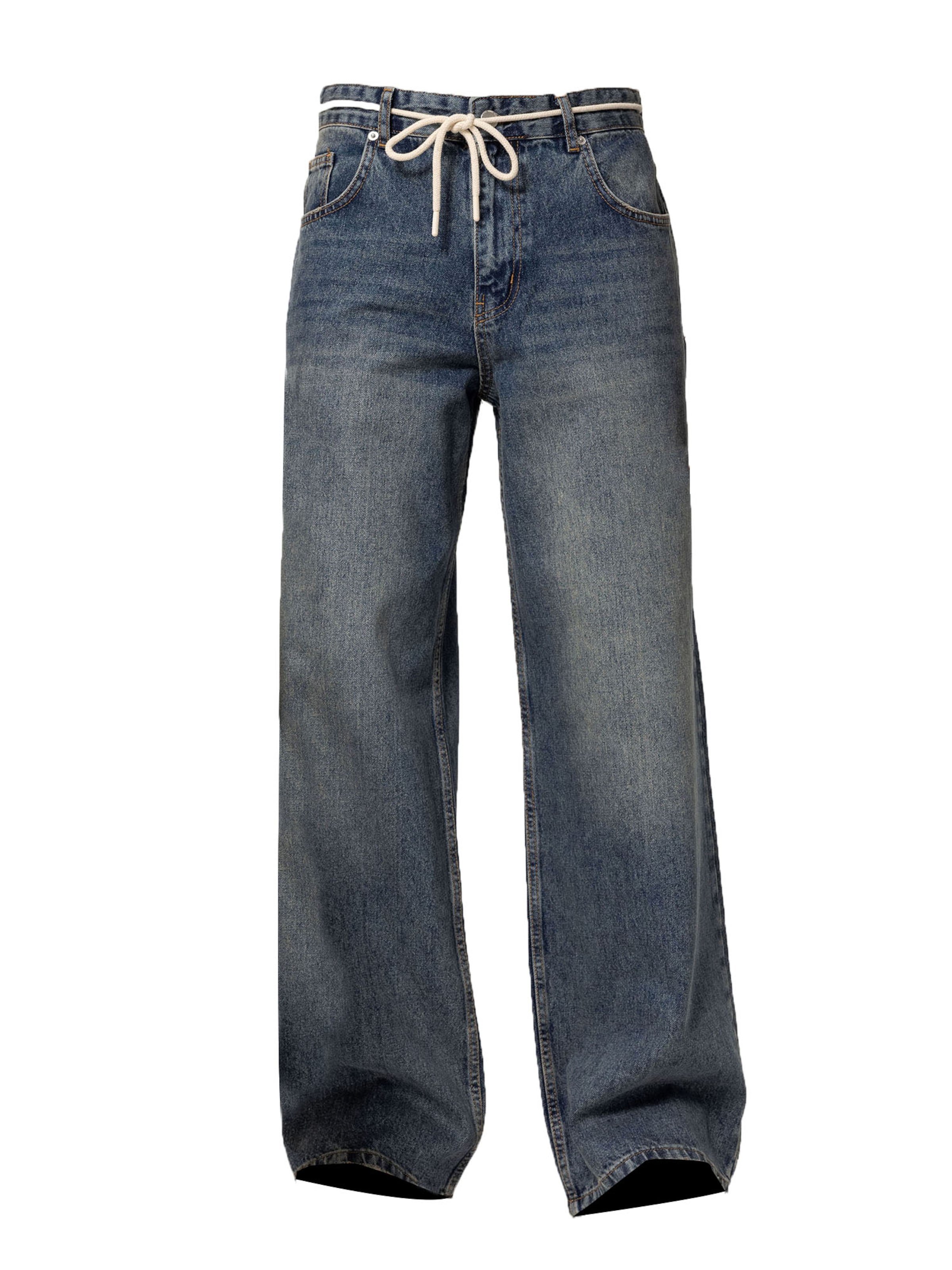 VAMOS CLO Τζιν 'CONROE' σε μπλε: μπροστά