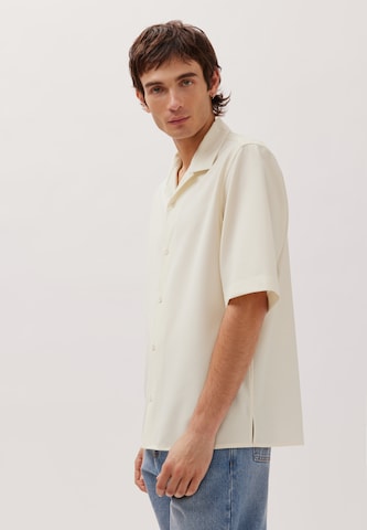 Studio Seidensticker Regular fit Button Up Shirt 'Uni' in White
