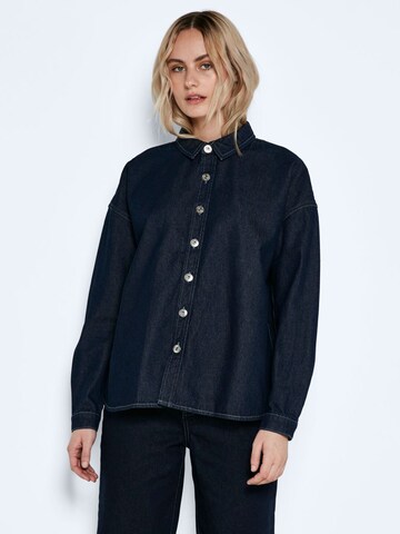 Noisy may Blouse in Blauw: voorkant