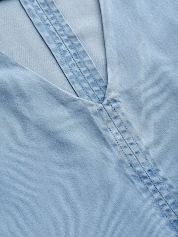 Cellbes of Sweden Ultra-weiche Premium Jeansbluse in Blau