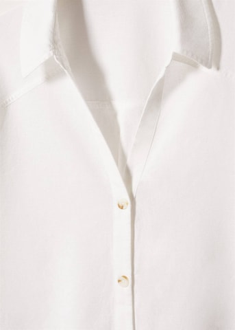 Camicia da donna 'Lina' di MANGO in bianco