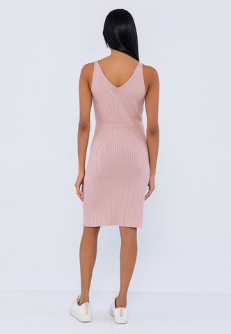 Felix Hardy Knit dress in Beige