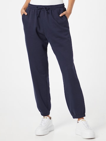 WEEKDAY Tapered Broek in Blauw: voorkant