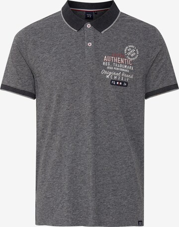 FQ1924 Poloshirt 'Petri' in Grau: predná strana