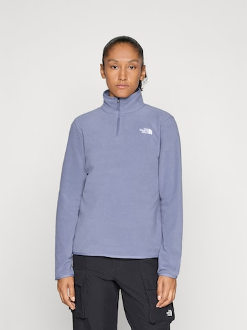 Pull-over de sport 'Glacier' THE NORTH FACE en bleu : devant