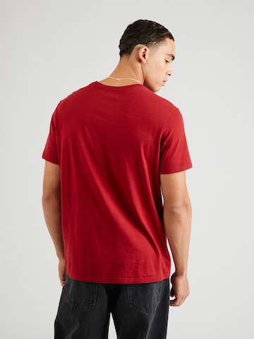 LEVI'S ® Shirt 'SS Relaxed Baby Tab Tee' in Rood