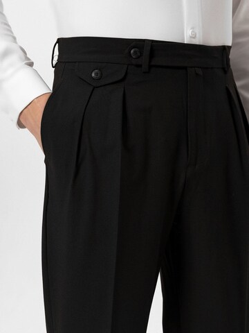 Antioch Slim fit Trousers in Black