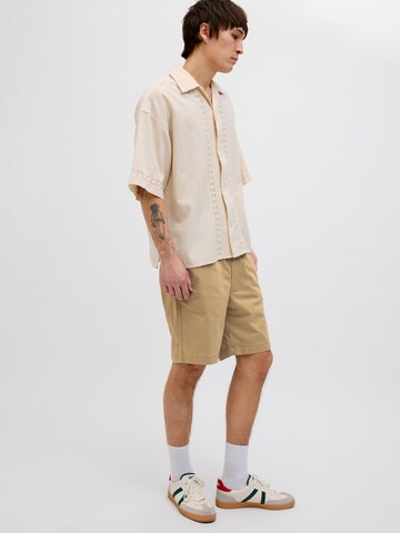 JACK & JONES Loose fit Pants in Beige