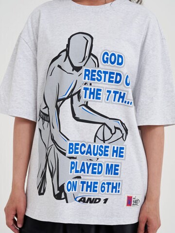 AND1 T-shirt i grå