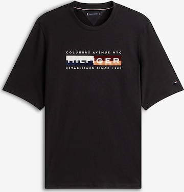 Tommy Hilfiger Big & Tall Футболка в Черный: спереди