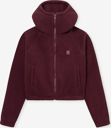 raudona Johnny Urban Flisinis džemperis 'Nova': priekis