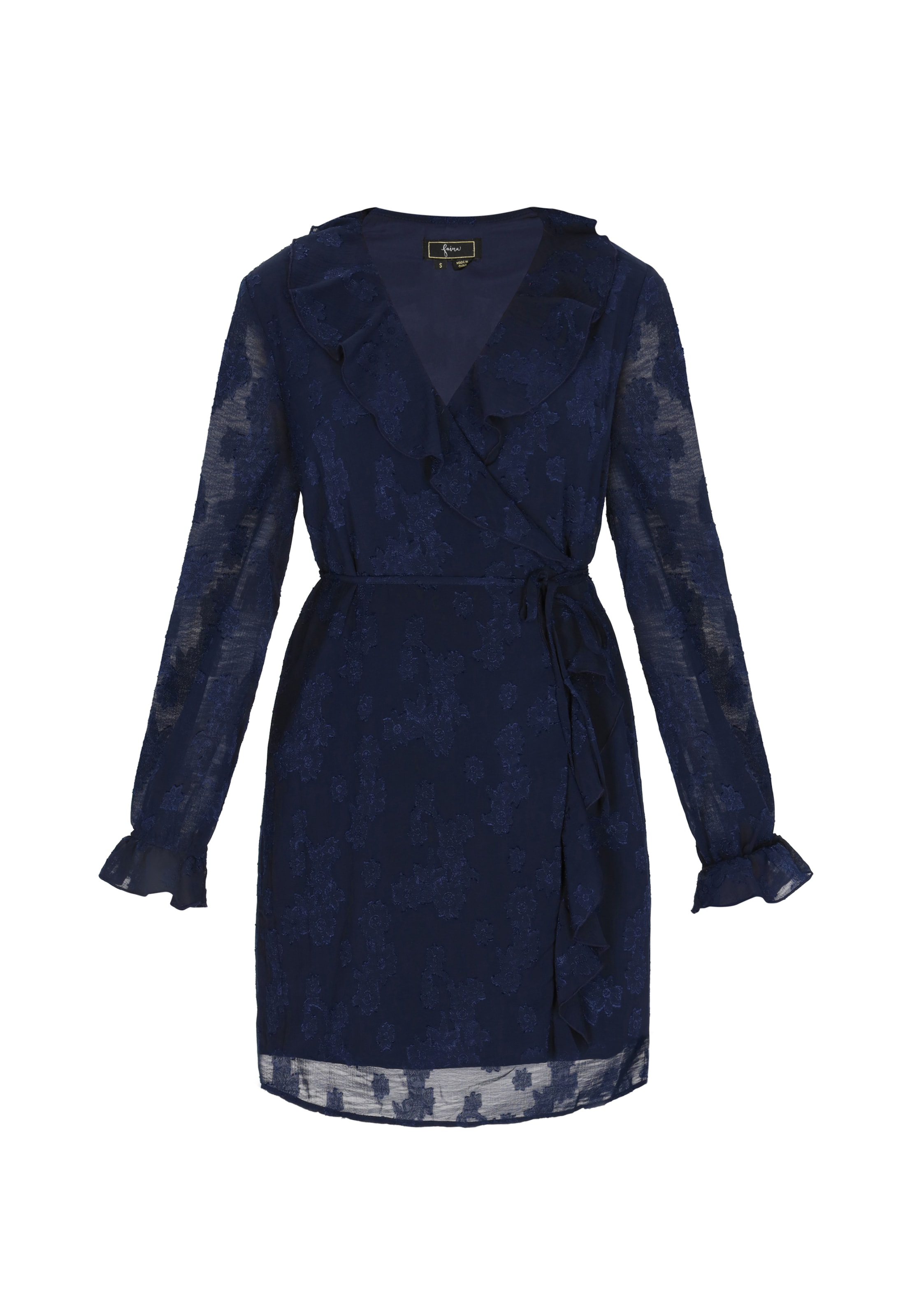 faina - Vestido de cocktail em azul: frente