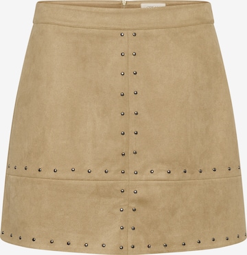 Jupe 'CRWinny' Cream en beige : devant