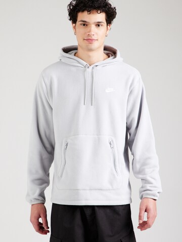 Pullover 'CLUB' di Nike Sportswear in grigio: frontale