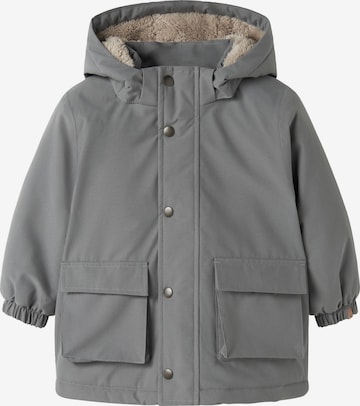 Lil'Atelier Winterjacke in Grau: Vorderseite